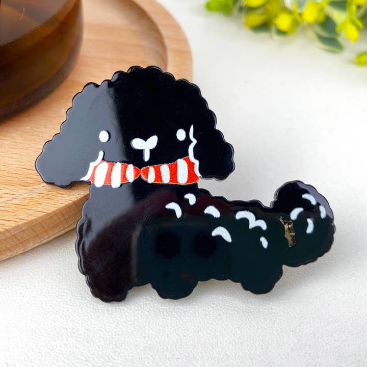 Cartoon puppy simple small hair clip for wholesale by SoapElenGlen