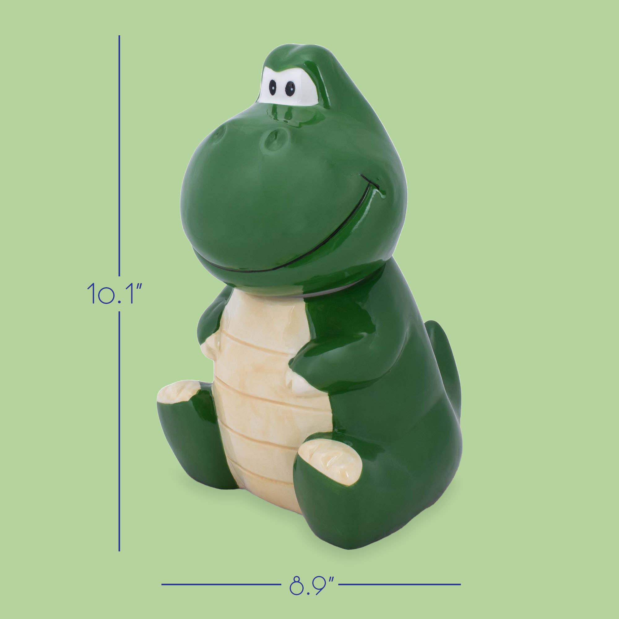 EAST AVENUE - Vendita all'ingrosso Barattoli da cucina - Barattolo biscotti T-Rex in dolomite pesante1