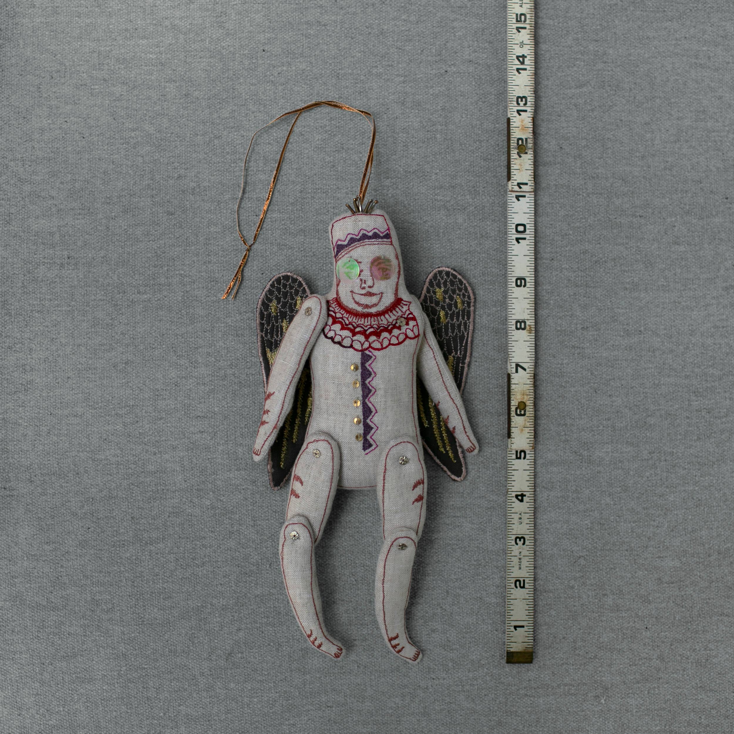 Skippy Cotton - Wholesale Ornament - Flying Monkey, Oz Cotton Wallhanging, Ornament, Token7