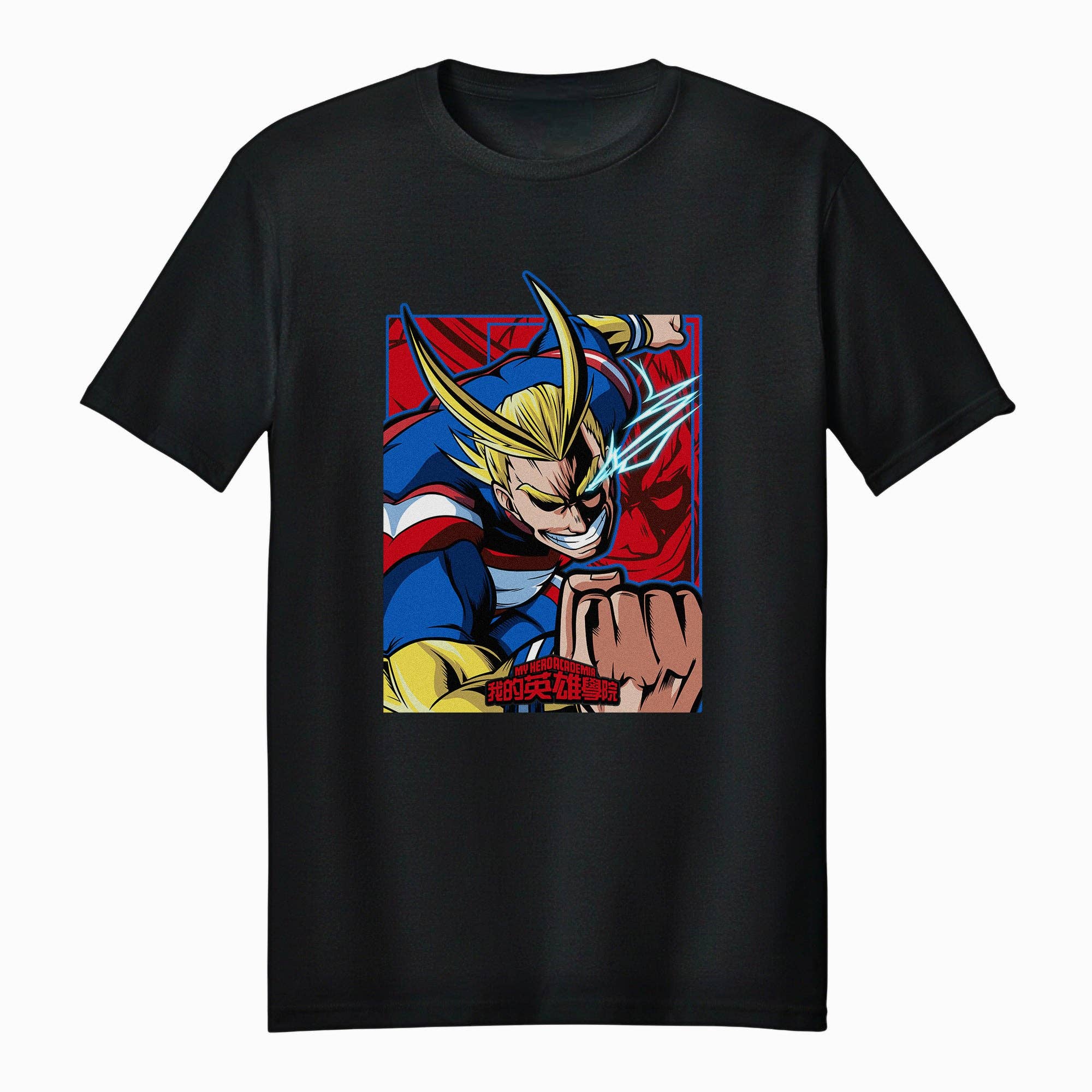Fundom – Großhandel T-Shirt (Grafikdruck) – Unisex – My Hero Academia All Might Hero Punch Unisex T-Shirt für Erwachsene0