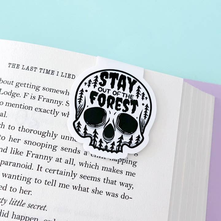 Stay Out of the Forest Magnetic Bookmark for wholesale by My Secret Copy
