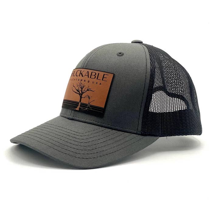 Edisto Casquette SnapBack - Cuir brut pour la vente par Shuckable