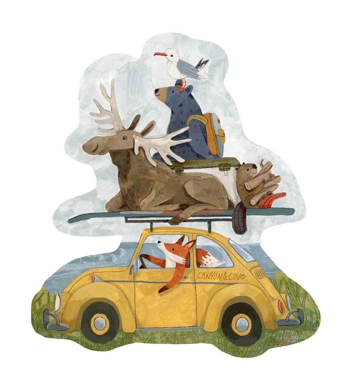 Canyon & Cove Art - Wholesale Sticker - Road Trippin’ Sticker1