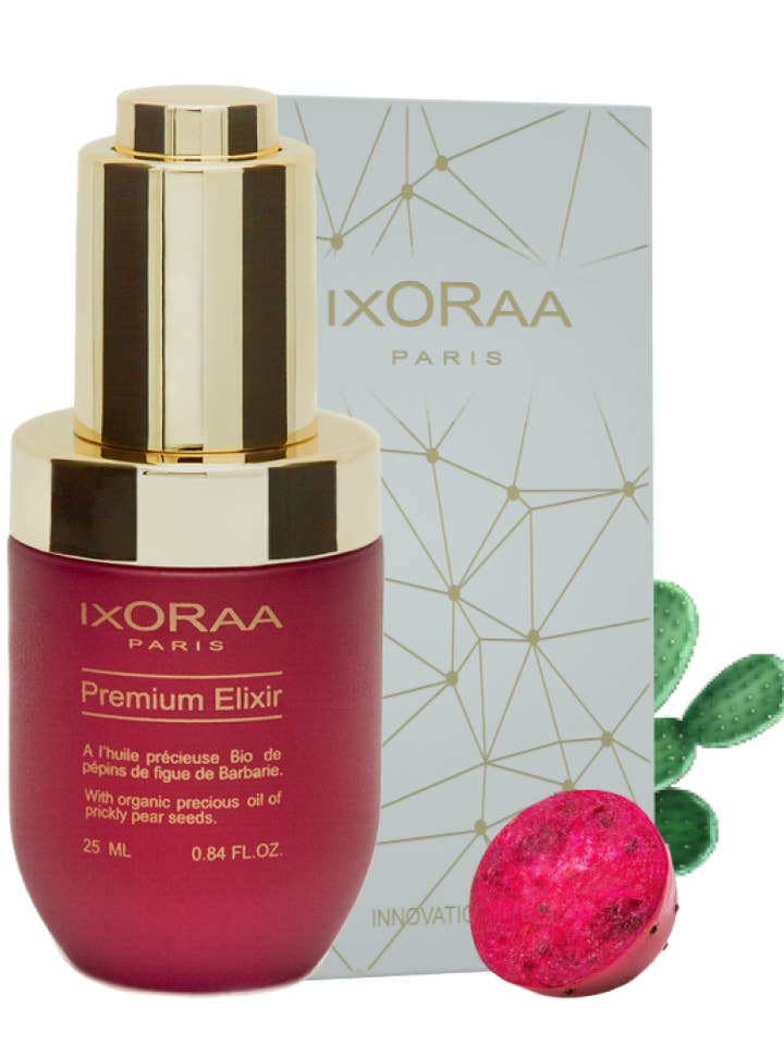 Premium anti-aging elixir for wholesale by IXORAA Paris