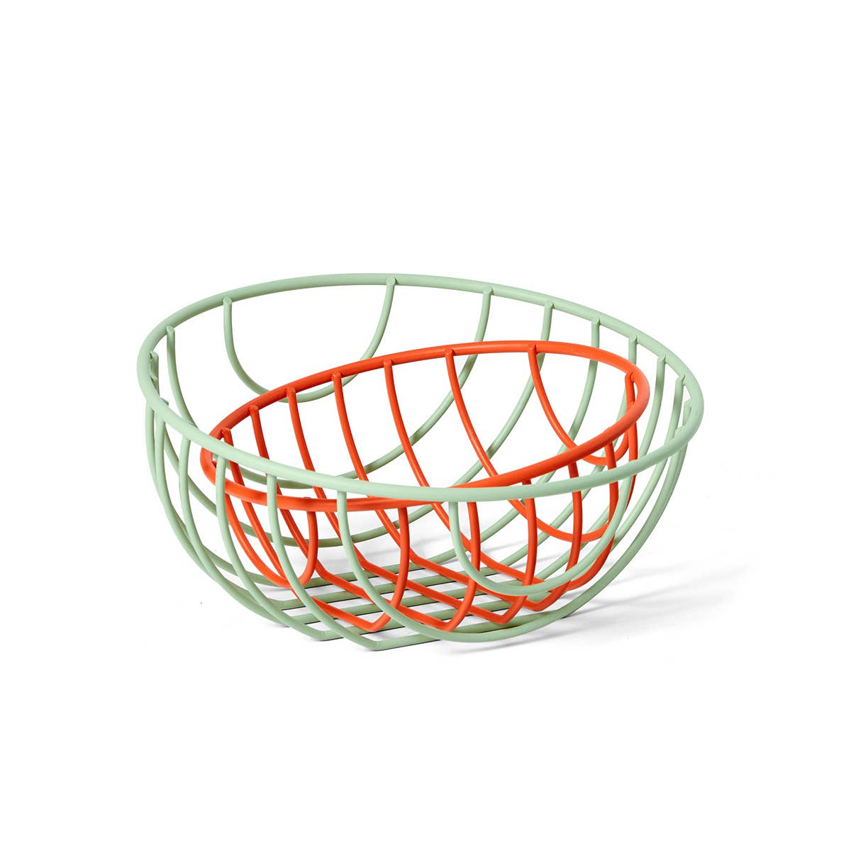 Until Pty Ltd - Wholesale Basket - Areaware Outline Basket Green Red Set