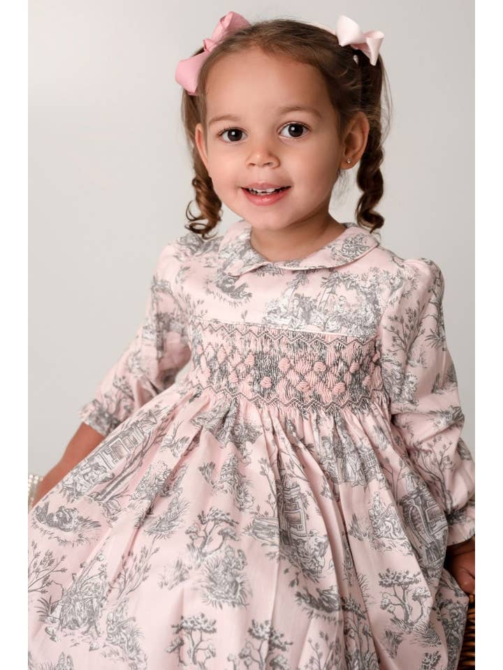 Annafie London Ltd - Wholesale Dress - Kids - AURORA smocked dress3