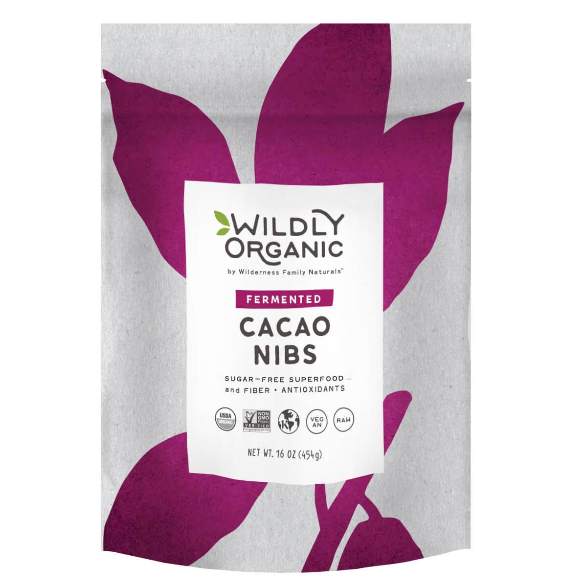 Wildly Organic - Wholesale Chocolate Bar - Fermented Organic Cacao Nibs0