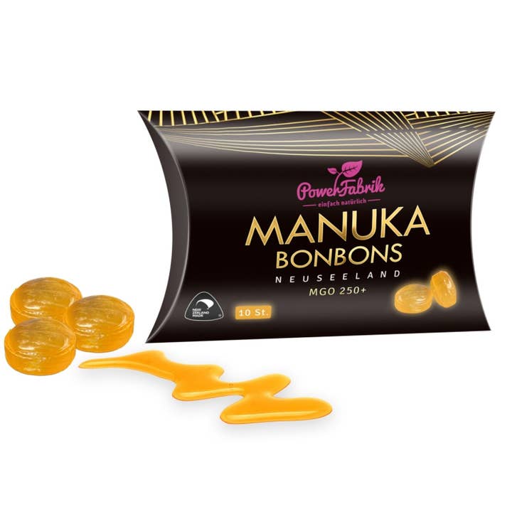 10x Manuka Honning Candies MGO 250+, Ny Zeeland for engroshandel hos Power Fabrik