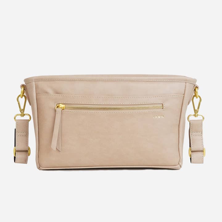 Fawn Design - Wholesale Stroller Cover/Accessory - Baby - The Stroller Caddy - Faux Leather Bag With Adjustable Straps8