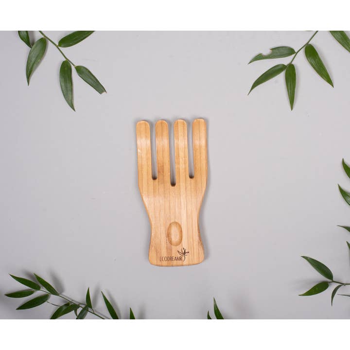 EcoDreamr - Wholesale Serving Utensil - Bamboo Salad Servers - Serve with Sustainable Style2