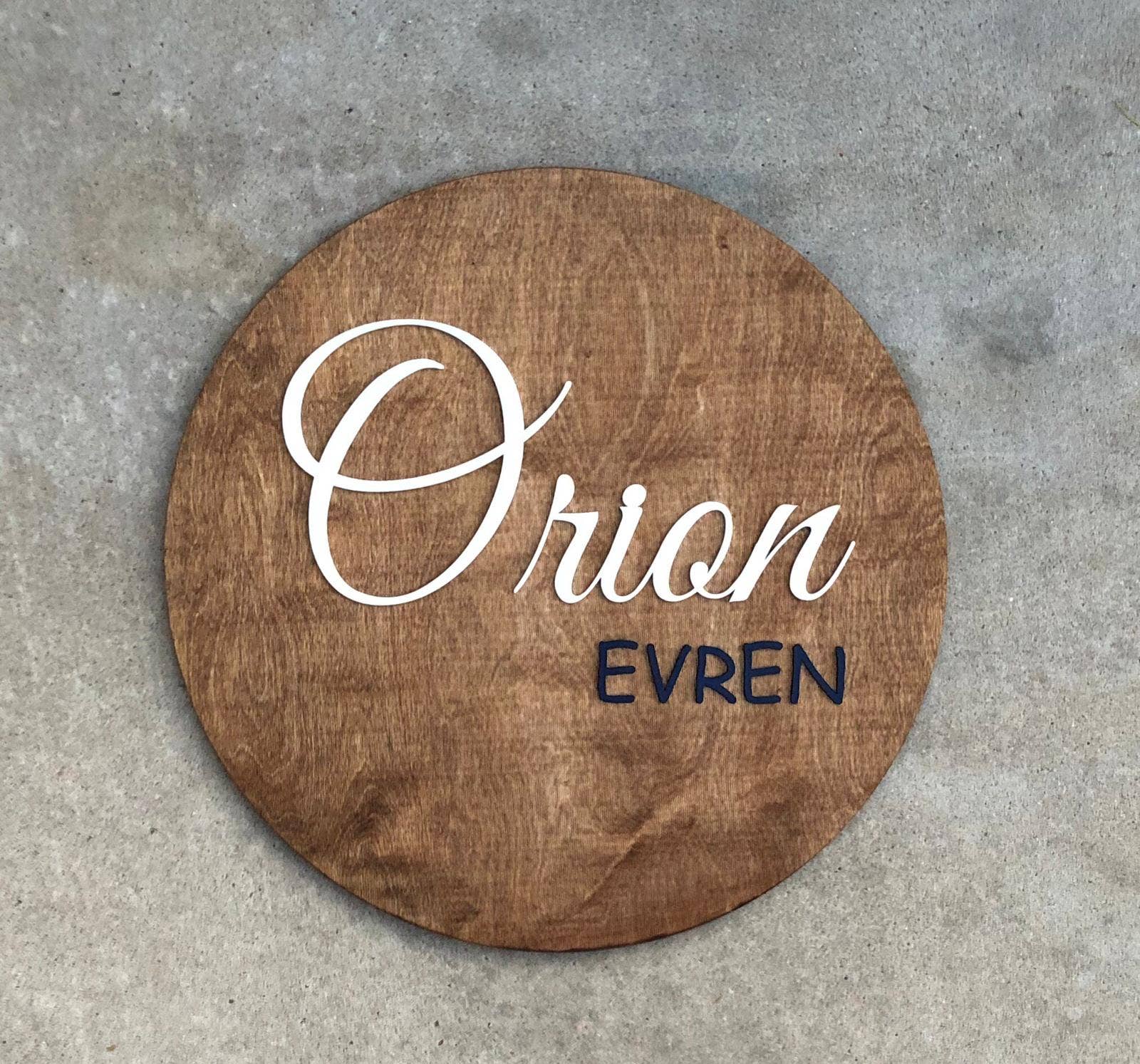 Azwoodwallart - Wholesale Sign - 3D Personalized Nursery Wall Name Sign0