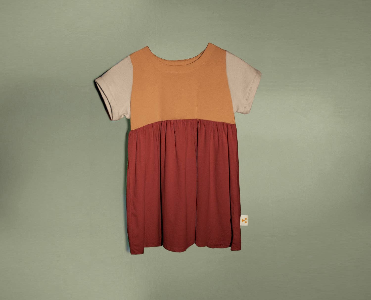 Mäus Essentials - Wholesale Dress - Kids - Modal Color Block Dress0