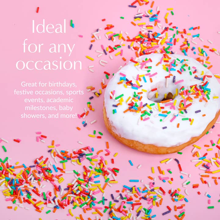 Sprinklemania - Wholesale Sprinkles - Sprinklemania Sprinkles : Birthday Cake Flavored 7oz4