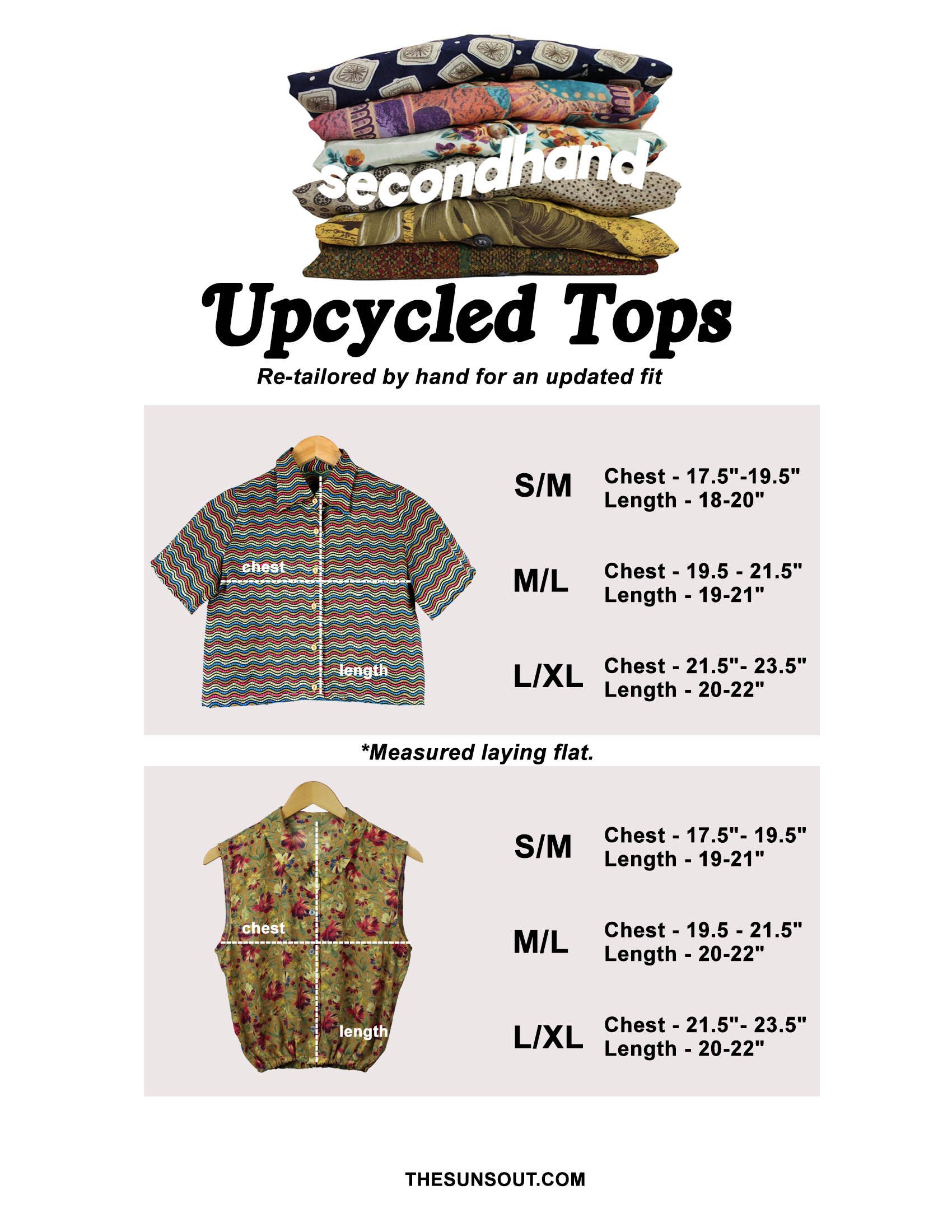 Sun's Out! - Wholesale Button Down Shirt - Women's - Reworked Vintage Short-Sleeve Button Up Blouse - Cropped18