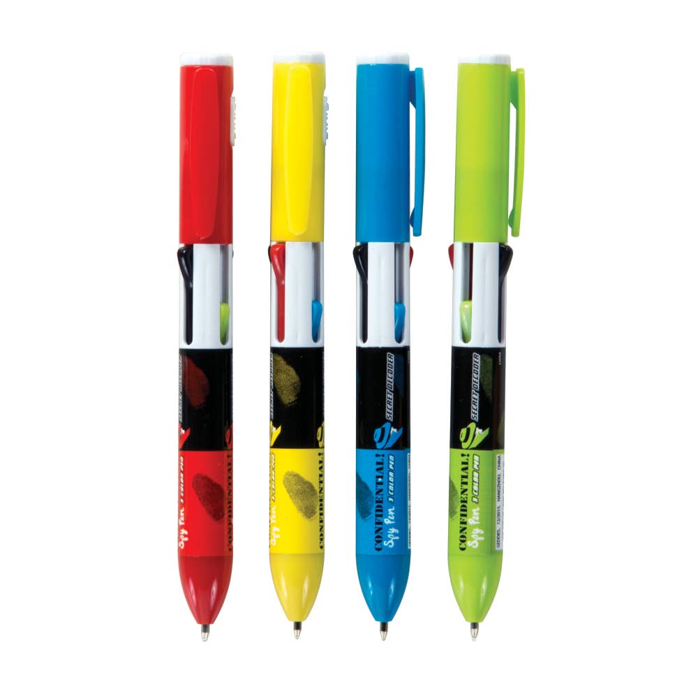 Geddes – Engroshandel Pen – Fortroligt 3 Color Spy Pen 12/ds5