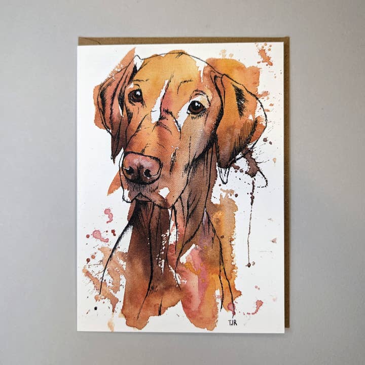 Carta Vizsla ungherese per la vendita all'ingrosso da parte di Tori Ratcliffe Art