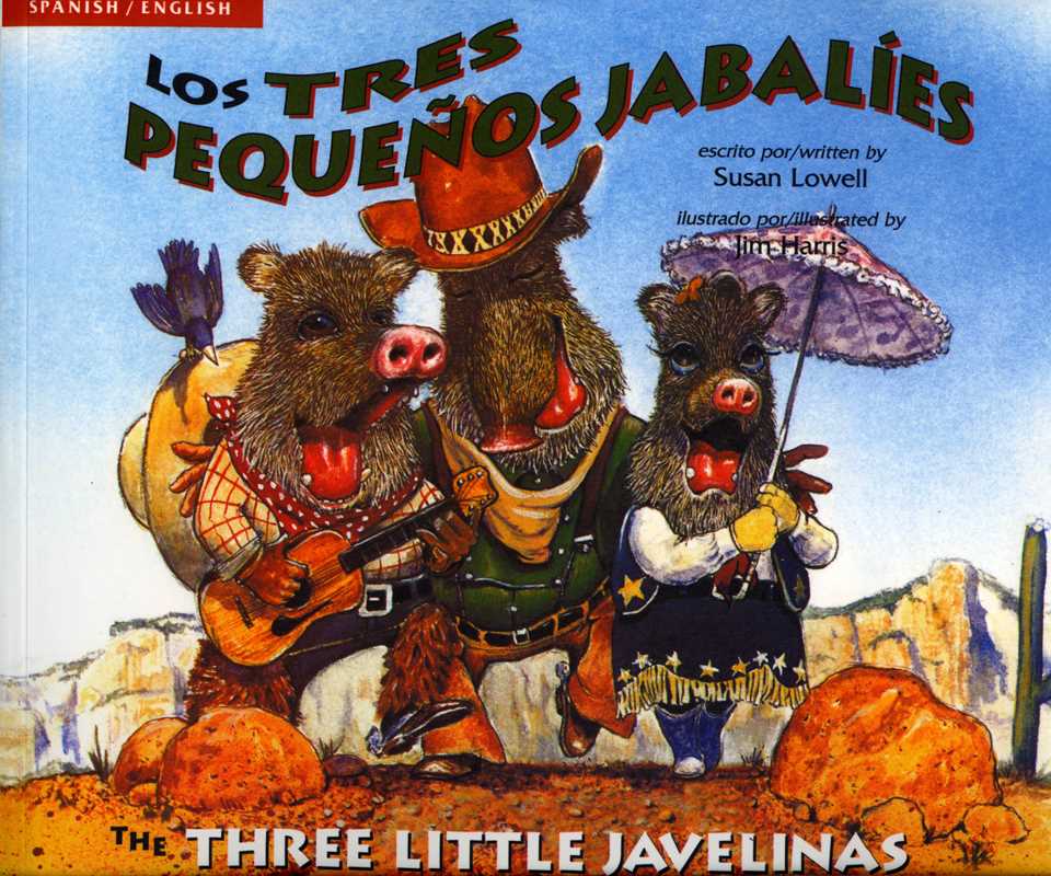 Simon & Schuster - Wholesale Preschool Book (3-5) - Three Little Javelinas/Los Tres Pequenos Jabalies by Susan Lowell0