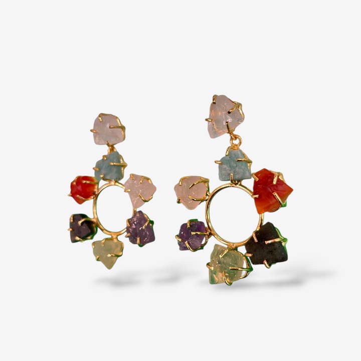 Aurora Rocks Ohrringe für den Großhandel von Koda Wearables