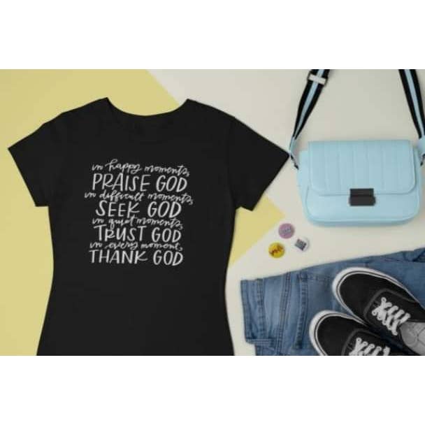 Camiseta In Happy Moments por atacado de Pretty Girl Align