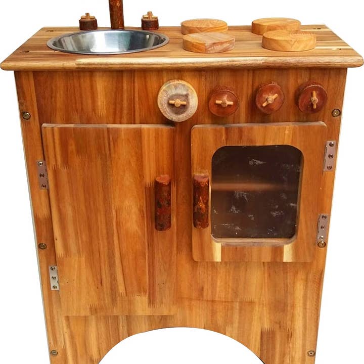 Q Toys - Wholesale Wood Toy - Kids - Combo Wooden Stove and Sink
