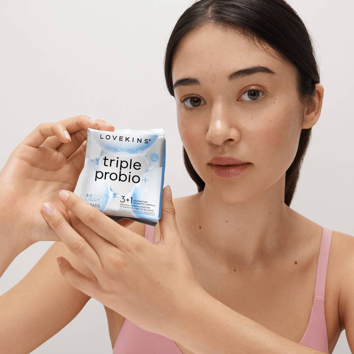 Lovekins Pty Ltd - Wholesale Menstrual pad/liner - Triple ProBio™ Light Pads1