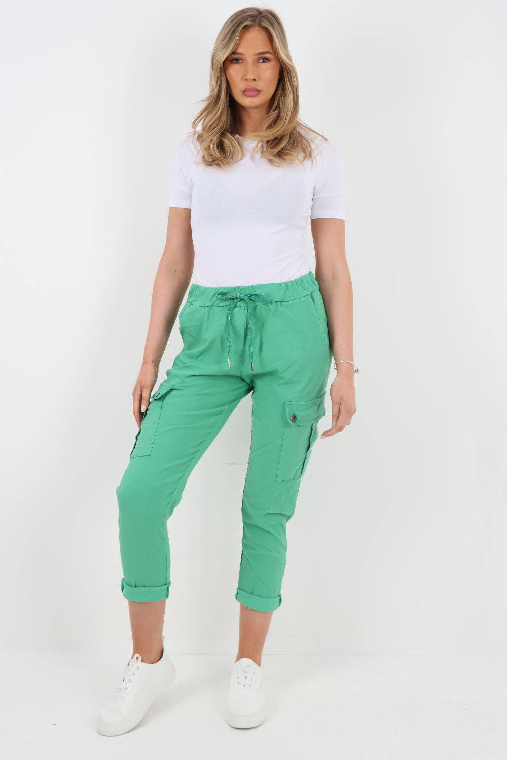 Miss Bold - Wholesale Pants - Women's - Italian Cargo Magic Trousers18