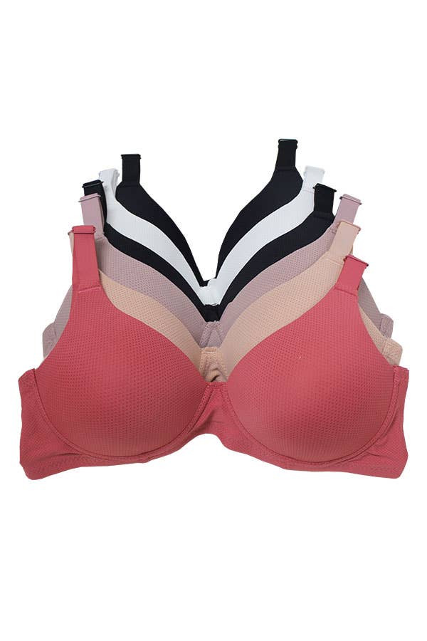 Assorted Color Youmita Wire Free Bra - 90072-BRA-C01 for wholesale on Faire21