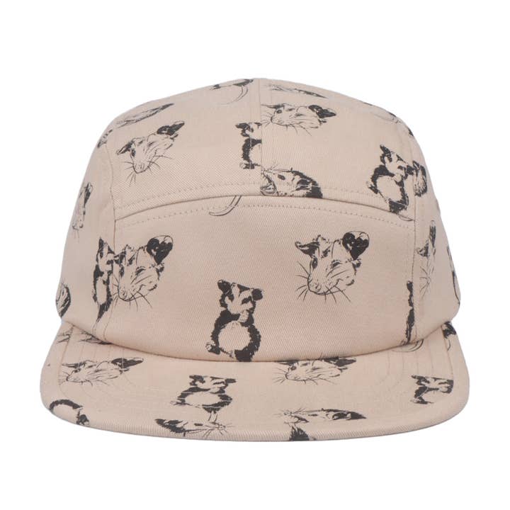 HatPhile Opossum Cotton 5-Panel Hat for wholesale by HATPHILE