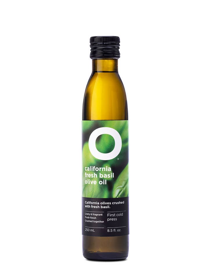 Huile d'olive au basilic frais O California pour la vente par O Olive Oil & Vinegar