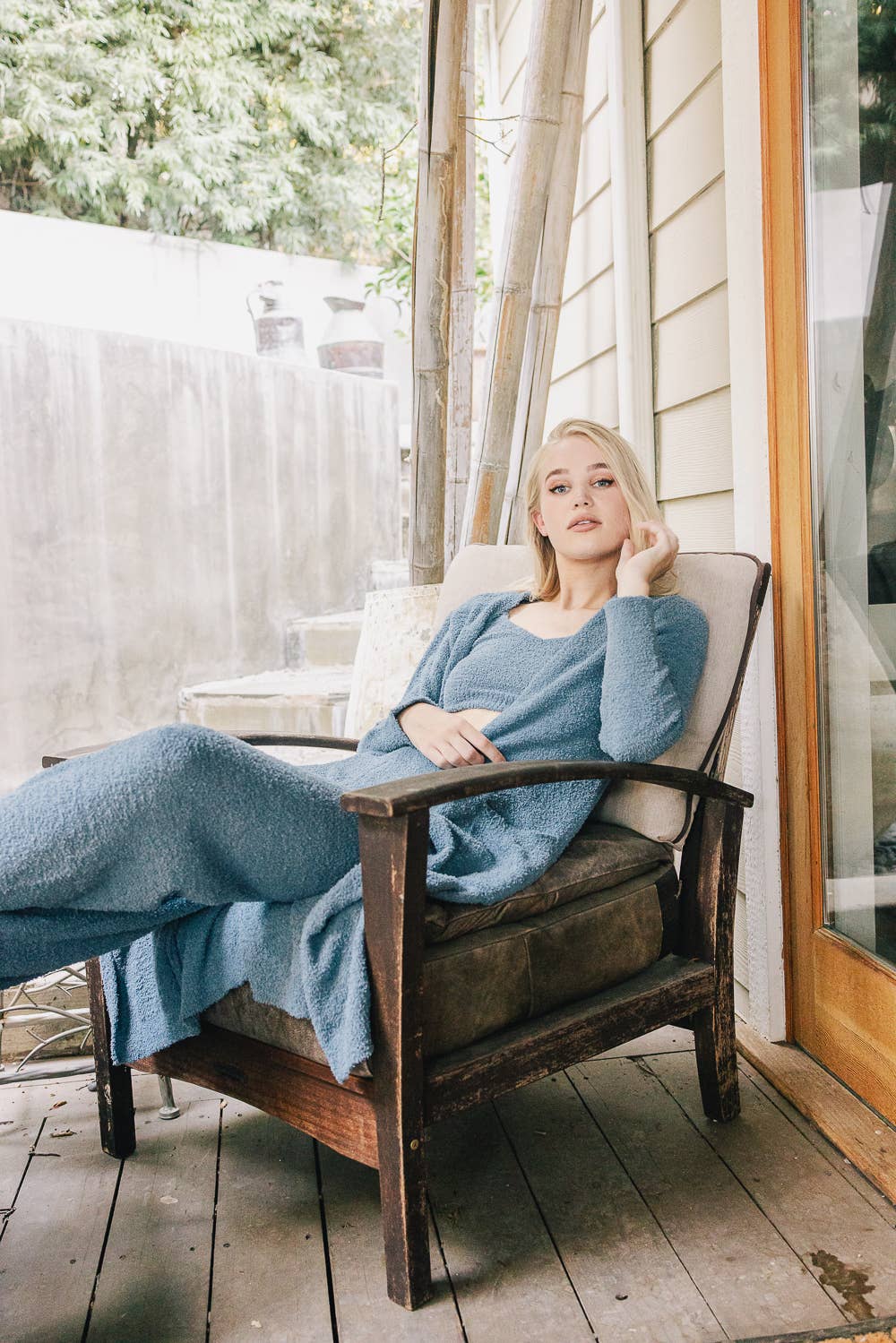 Leto Accessories - Wholesale Lounge Set - Women's - Comfy Boucle Knitwear Set for Her - Relaxation Redefined 😌18