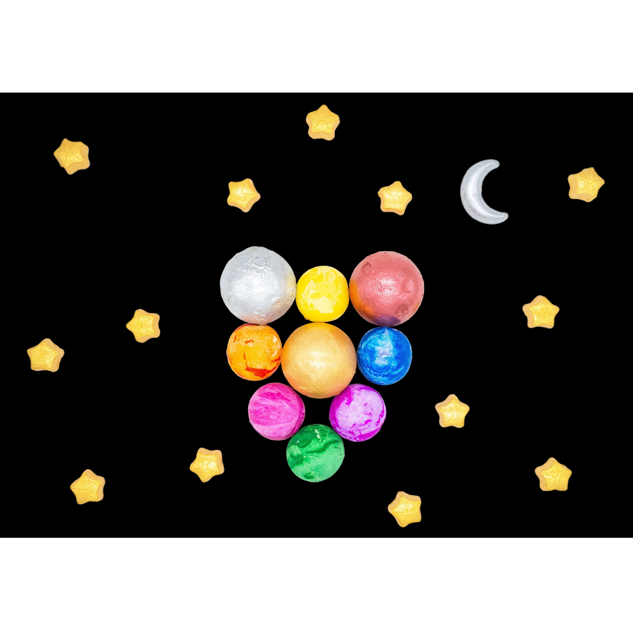 TWEE made for little hands - Vendita all'ingrosso Gesso - TWEE Gessetti Artigianali per Marciapiedi Pianeti di Mason6