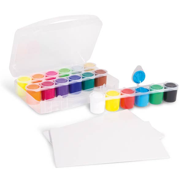 Morocolor Italia Spa PRIMO - Wholesale Paint Set - Fine Acrylic Paint with Accessories in Reusable Case1