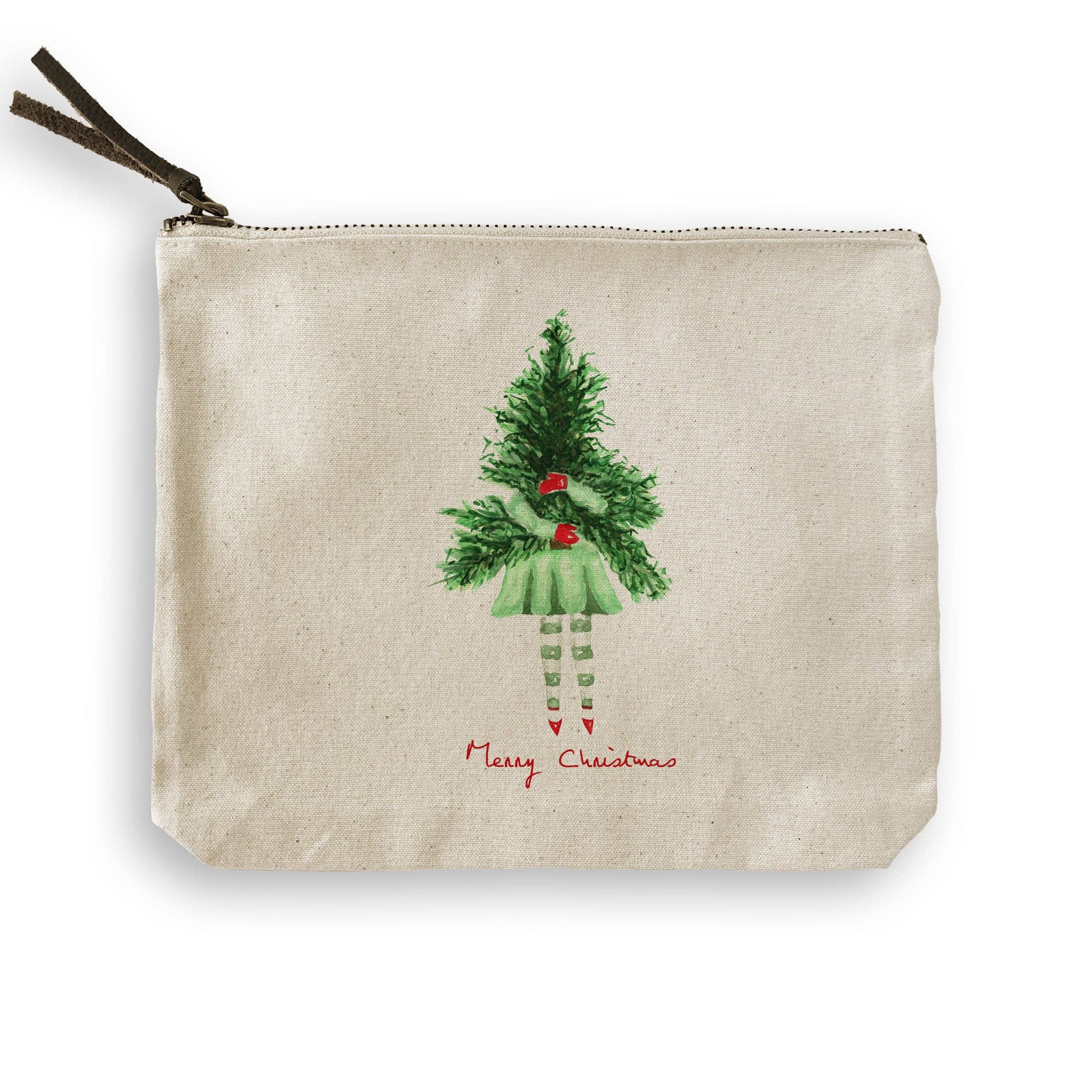 French Graffiti - Vendita all'ingrosso Strofinacci - Signora con albero di Natale7