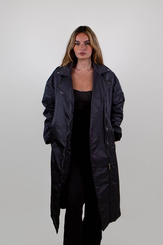 KZELL PARIS - Vendita all'ingrosso Parka - Donna - Trench impermeabile trapuntato10