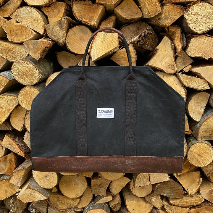 Steele Canvas Basket Corp. - Wholesale Fire pit - Steele Log Carrier1