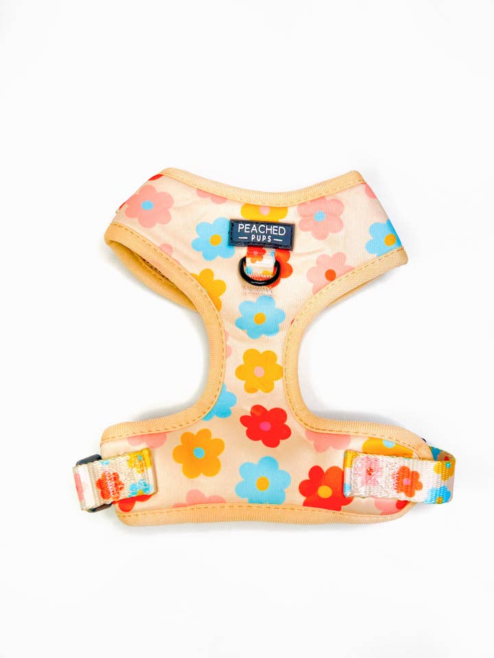 Floral Bloom - Arnês Ajustável para Cães por atacado de Peached Pups