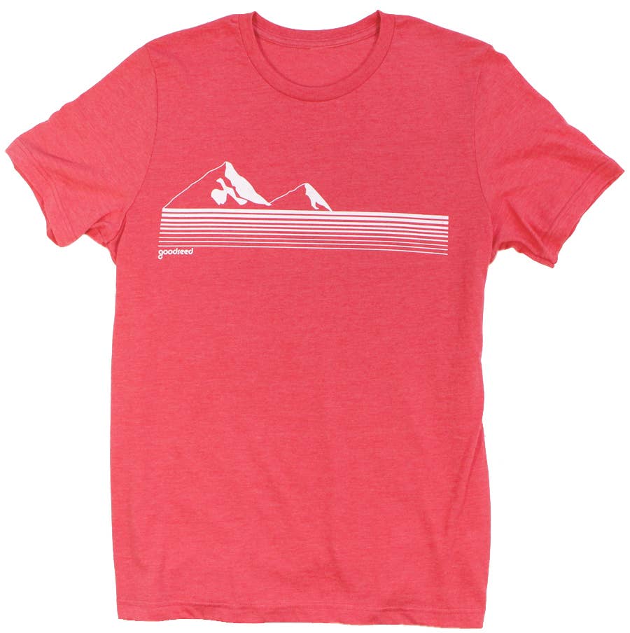 Goodseed Clothing - Wholesale Screen Printed T-Shirt - Men's - OUT OF BOUNDS-RED3