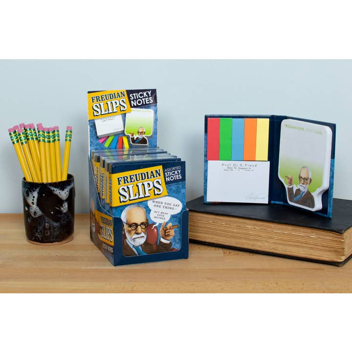 Unemployed Philosophers Guild - Wholesale Sticky Notes - Freudian Slips Sticky Notes3
