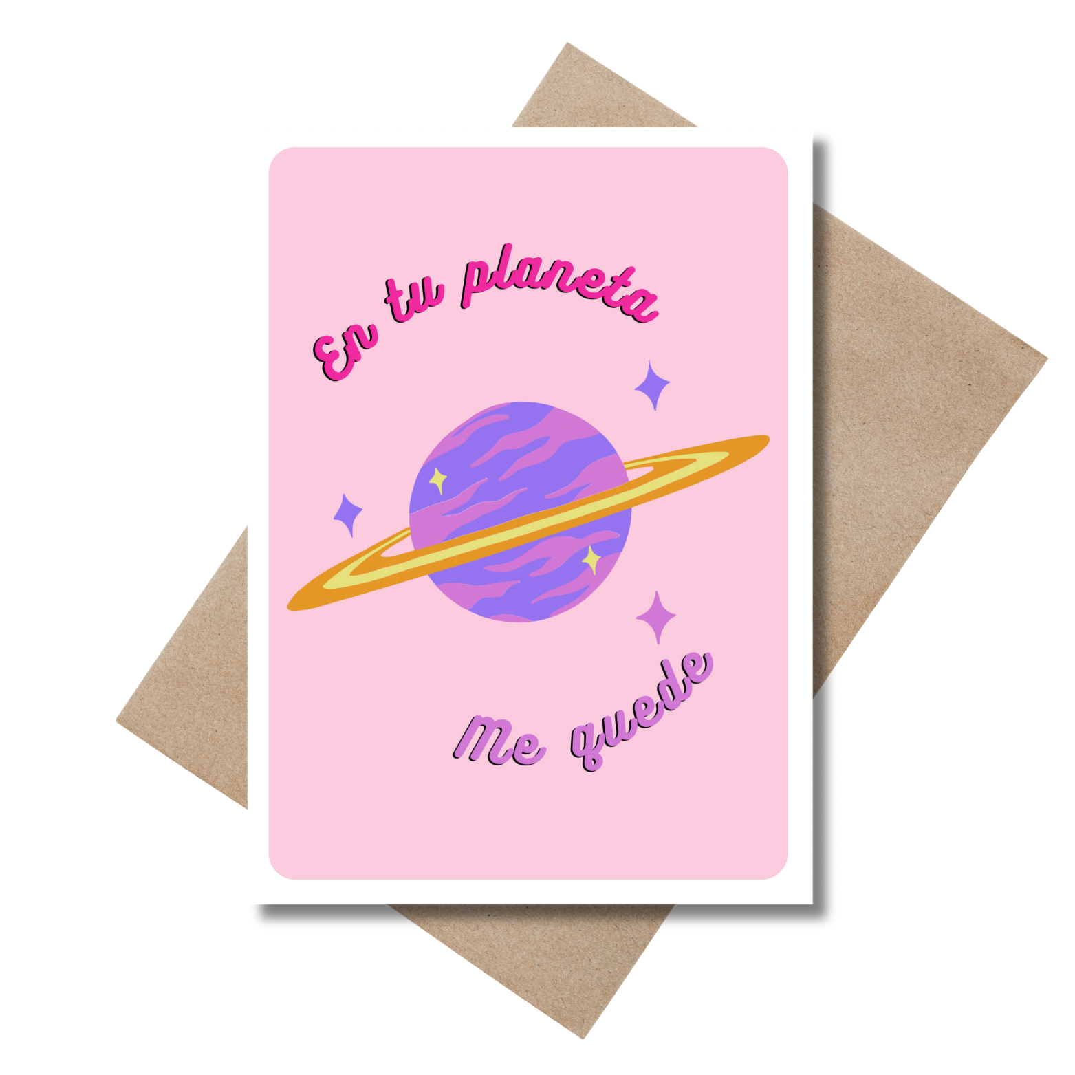 Gaec Studio - Venta al por mayor Tarjetas de cumpleaños - En tu planeta, tarjeta de aniversario con sobre1