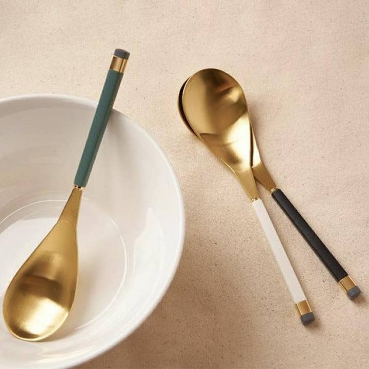 Korea Table – wholesale Table spoon (cutlery) – Kara Gold Soup Spoon