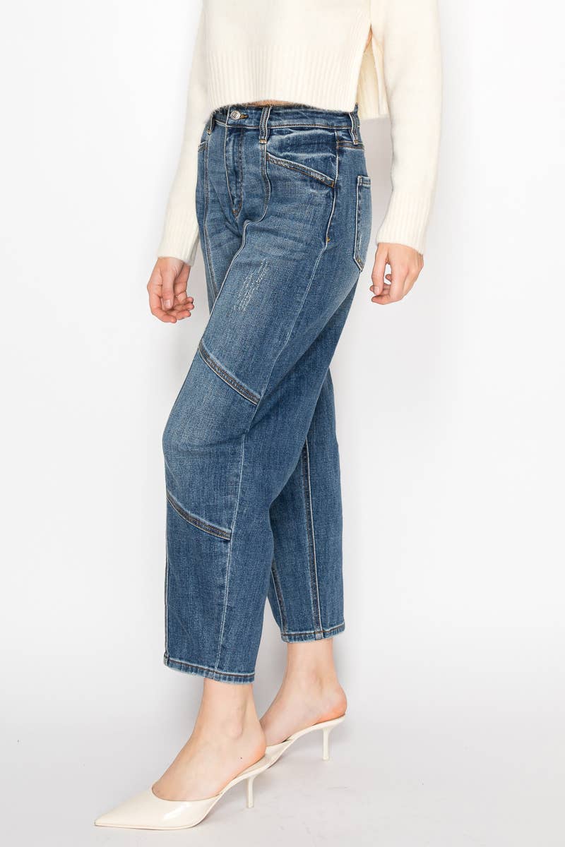 ARTEMIS VINTAGE - Wholesale Jeans - Women's - HIGH RISE RELAXED  BARREL JEANS2