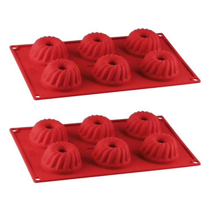 Set of 2 kougelhof molds with 6 cavities 30 x 18 cm Dr.Oetker Flexxibel Love and other Purchase Wholesale cupcake clamshells. Free Returns & Net 60 Terms on Faire trending on Faire.