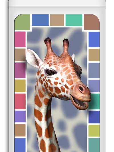 3D Royce Magnet - Giraffe for wholesale by Artgame Ltd.