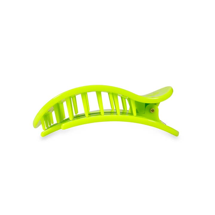 TELETIES - Wholesale Hair Clip - Women's - Flat Round Hair Clip | Medium | Summer Brights
