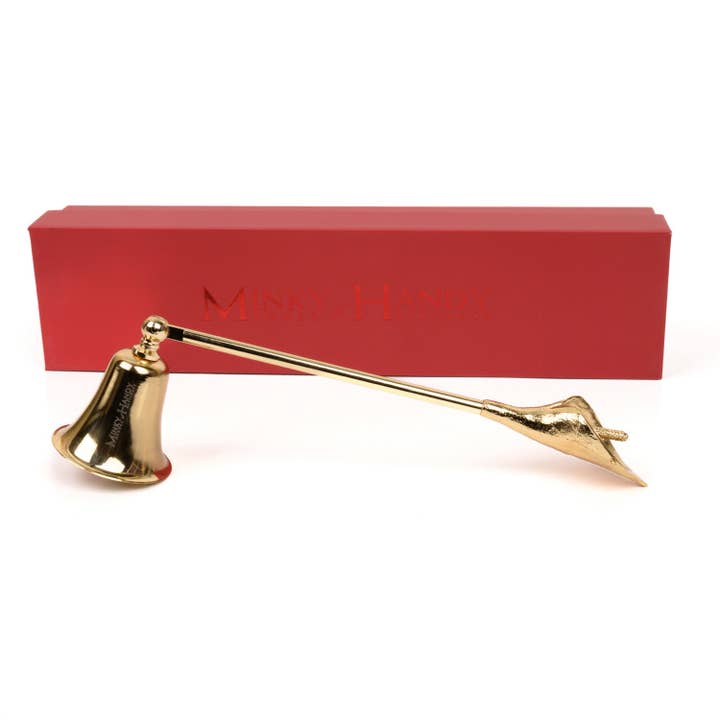 Calla Lily Brass Candle Snuffer for wholesale by MINKY HANDY
