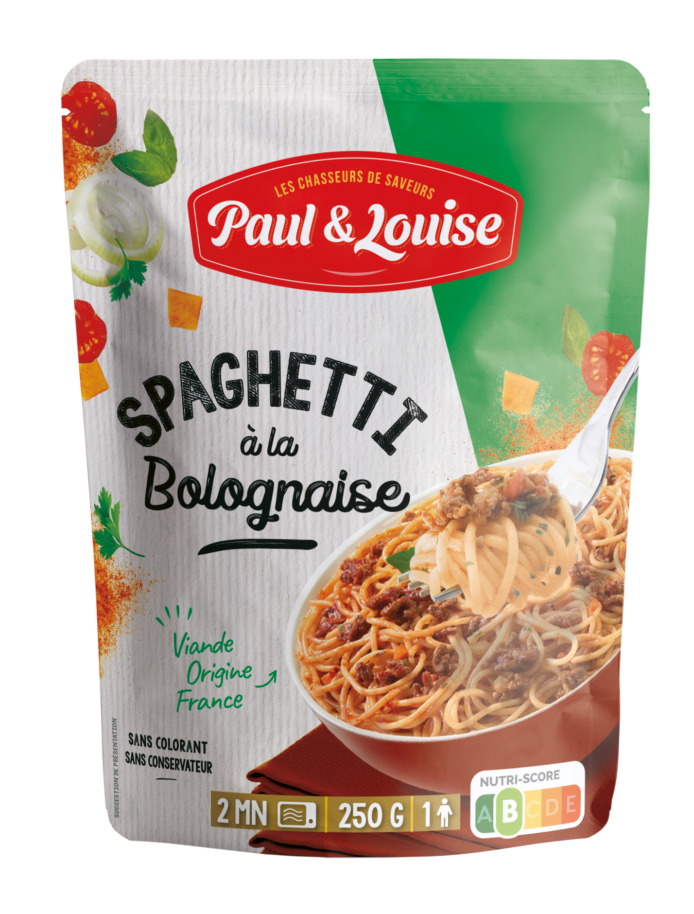 Paul & Louise - Wholesale Pasta - Spaghetti Bolognese 250g0