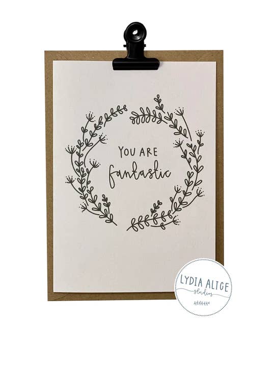 Grinalda Fantástica por atacado de Lydia Alice Studios