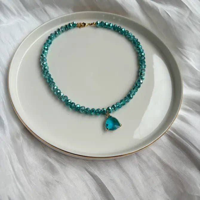 OE! - Wholesale Beaded/Pearl Necklace - LUCE MATERNA - Collana in vetro cristallo2