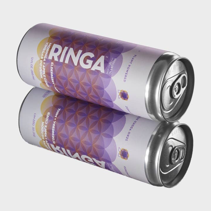 RINGA ELDERBERRY + LAVENDER LEMONADE MORINGA & ACV INFUSION for wholesale by RINGA