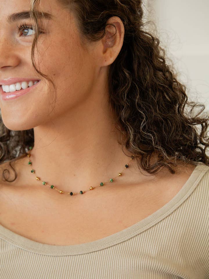 Groene Kralenketting voor wholesale door Shop Andi